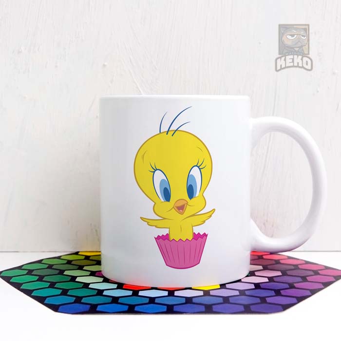 Mug Keramik TWEETY Cupcake