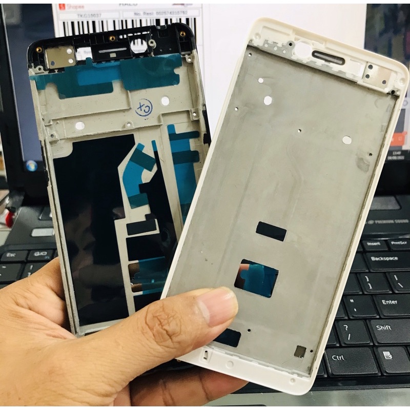 FRAME LCD OPPO A37 TULANG LCD OPPO A37 TATAKAN LCD OPPO A37 A37F - OPPO NEO 9 NEW