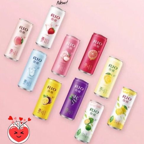 RIO Minuman Soda Soft Drink Kaleng 330ml