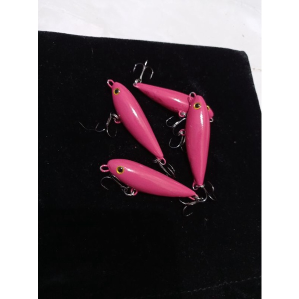 Mini Wtd Stickbait kayu FLX Pink Candy