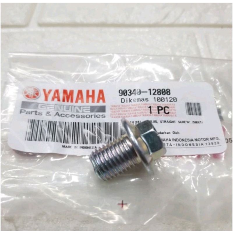 BAUT TUTUP OLI MESIN BAWAH 90340-12808 X-RIDE MIO J MIO GT NMAX VEGA JUPITER ORI YGP