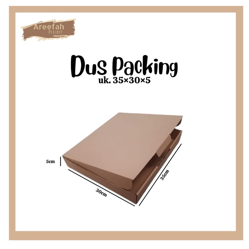 

KARDUS KARTON / KARDUS BOX /KARDUS PACKING DIE CUT UKURAN 35x30x5 cm
