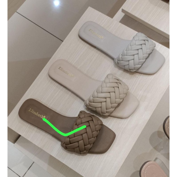 sandal flat elizabeth