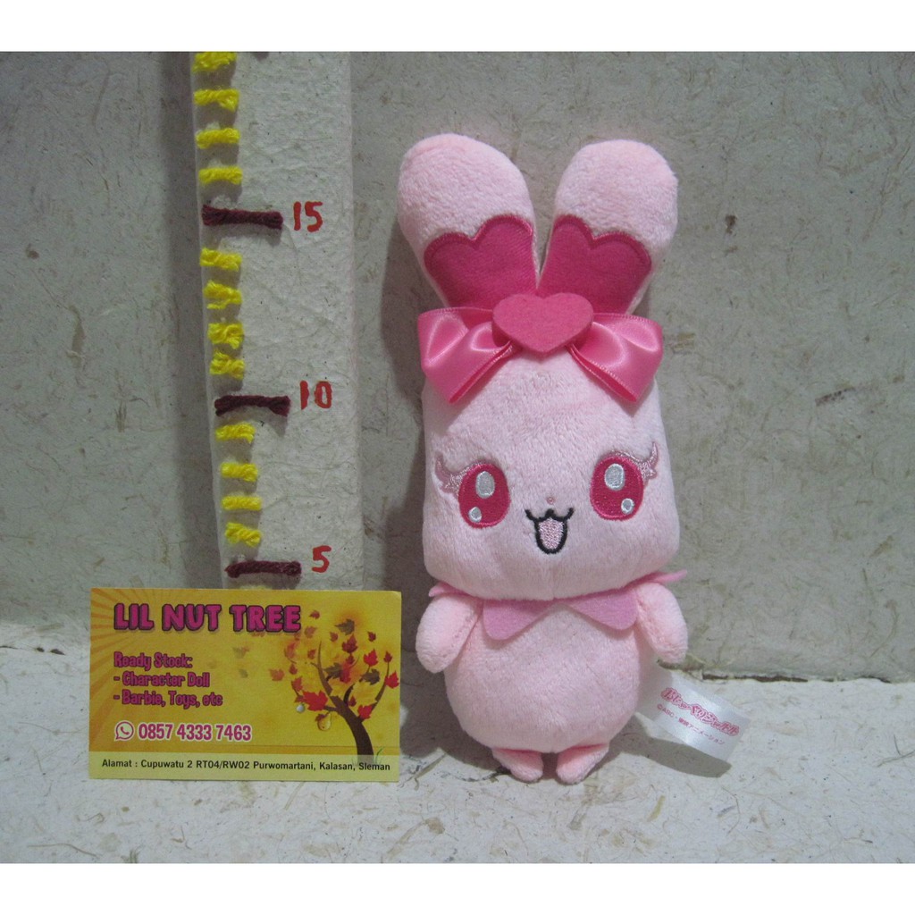 Boneka Sharuru Pretty Cure Talking Plush Doll Doki Doki Original Bandai Japan Bisa Bersuara