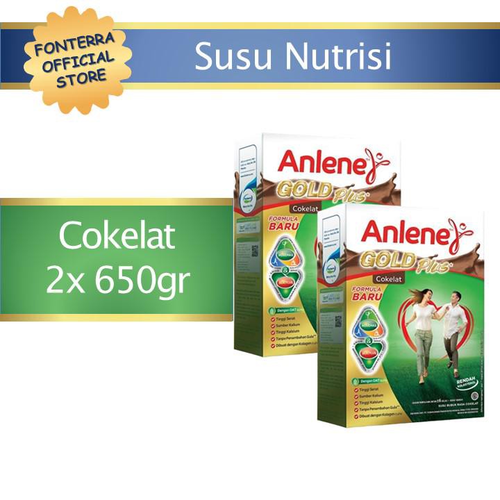 

Anlene Goldplus Chocolate 650 gr - 2 pcs