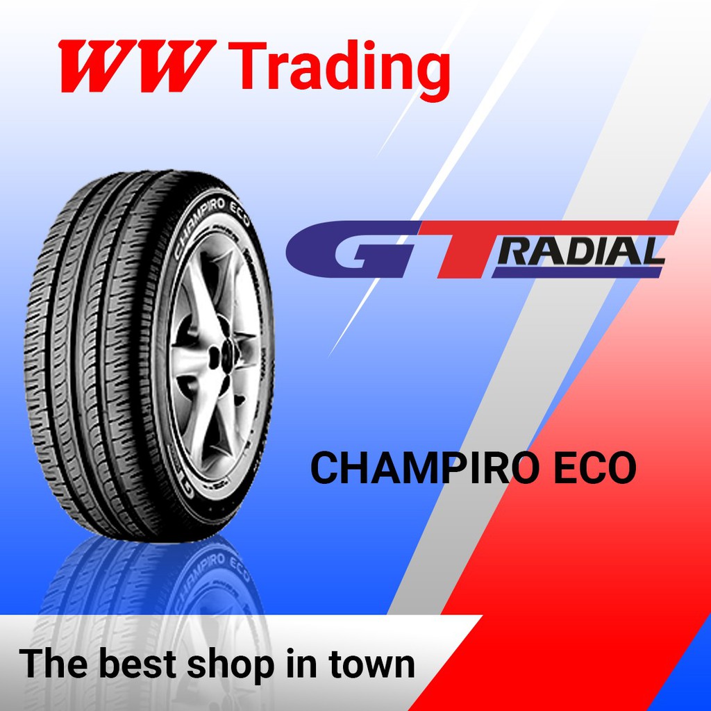 BAN GT RADIAL CHAMPIRO ECO 165/80 R13/ 165 80 13