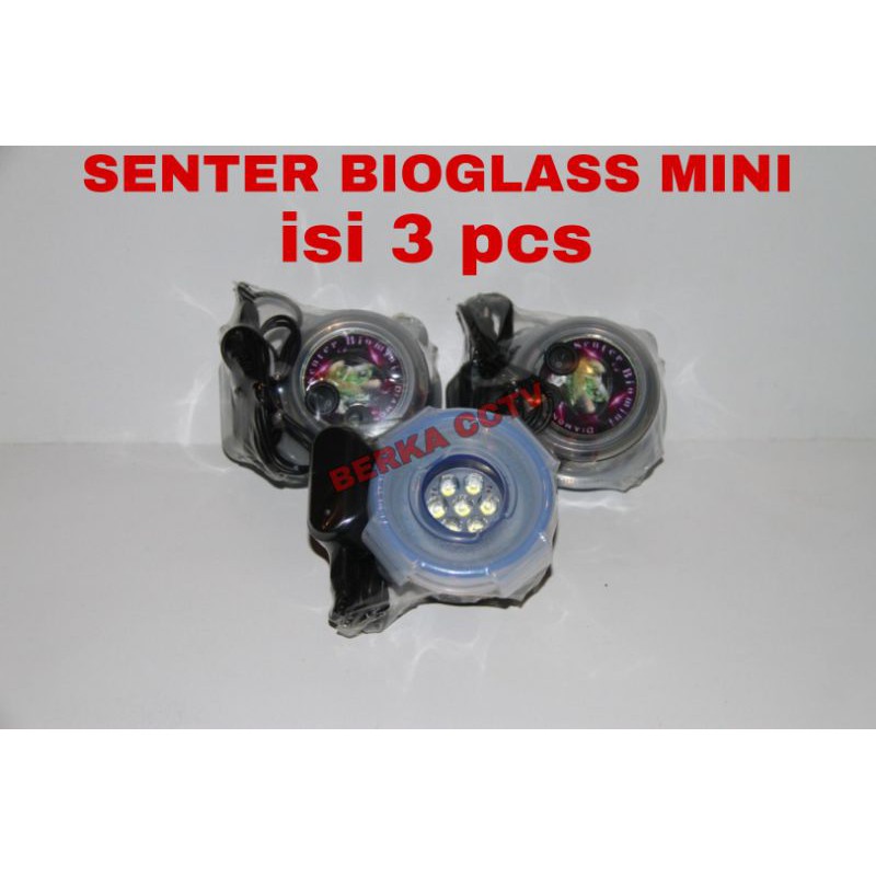 Senter Mini Bioglass isi 3 pcs senter Therapy Bioglass Mini produk mci