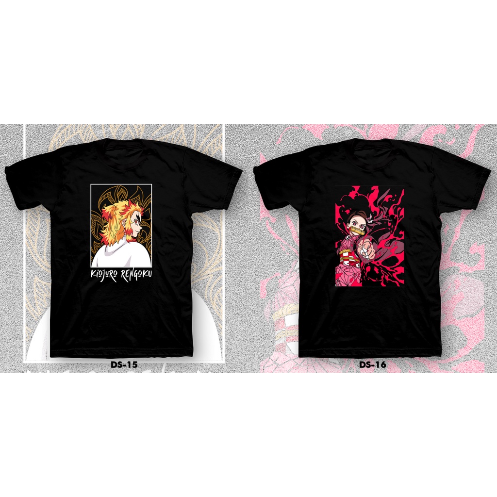 KAOS / TSHIRT 24s - ANIME/MANGA DEMON SLAYER .01