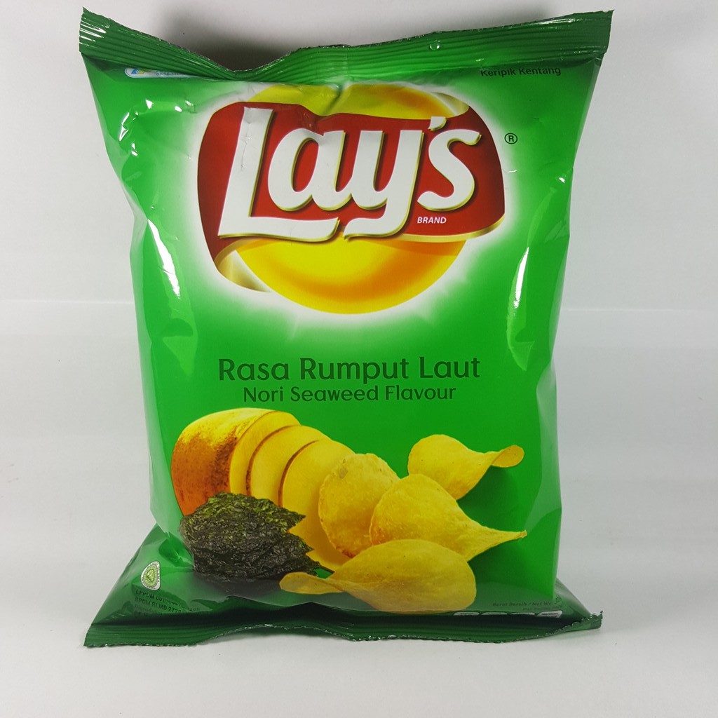 

LAYS NORI SEAWED FLAVOR 35 GR