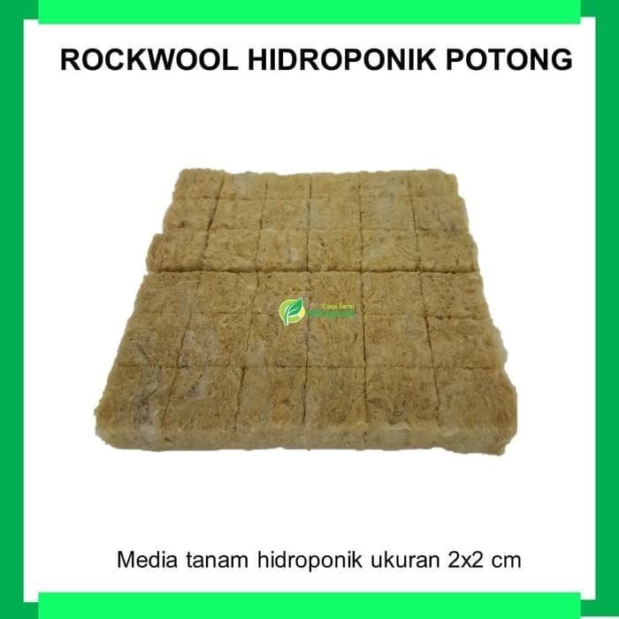 Tanam-Media- Rockwool Potong Hidroponik (Media Tanam Hidroponik) -Media-Tanam.