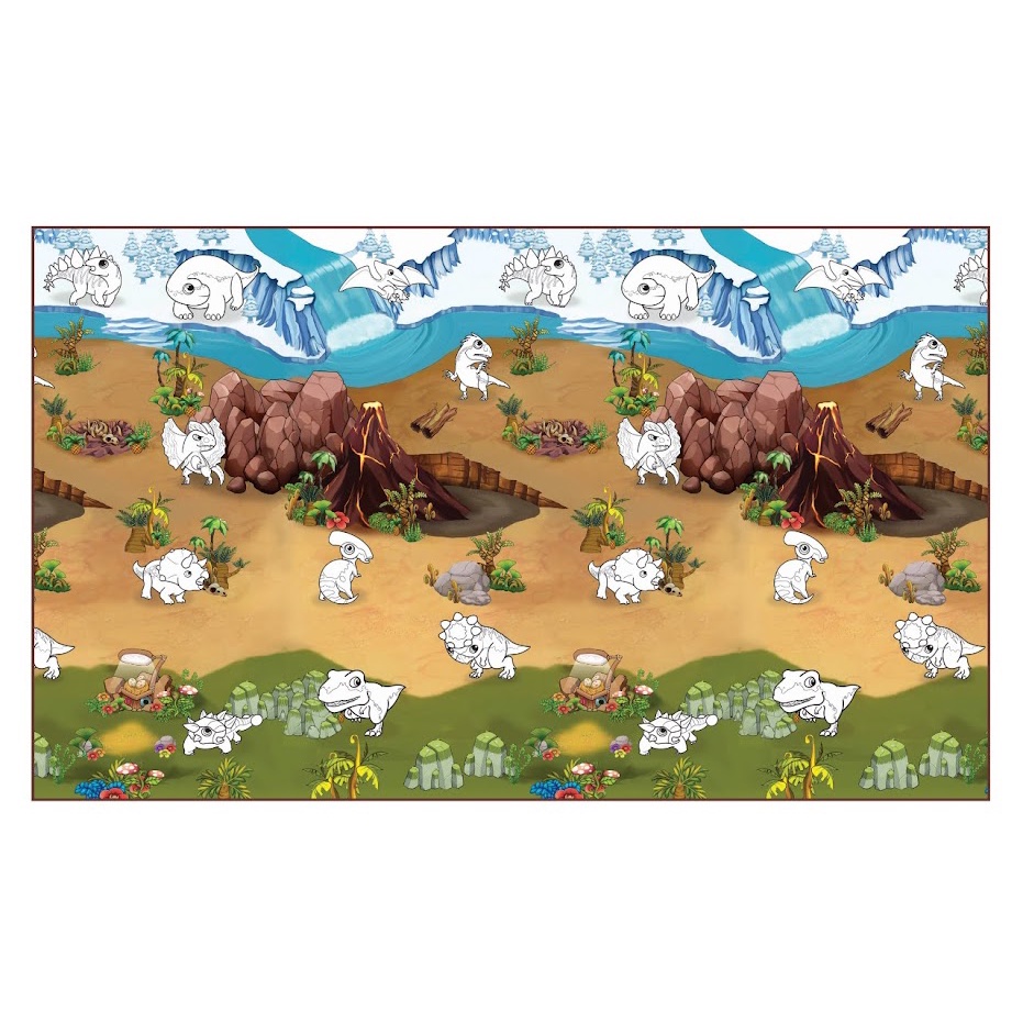 Karpet Gambar Evamatic Tikar Printing Colour and Wipe