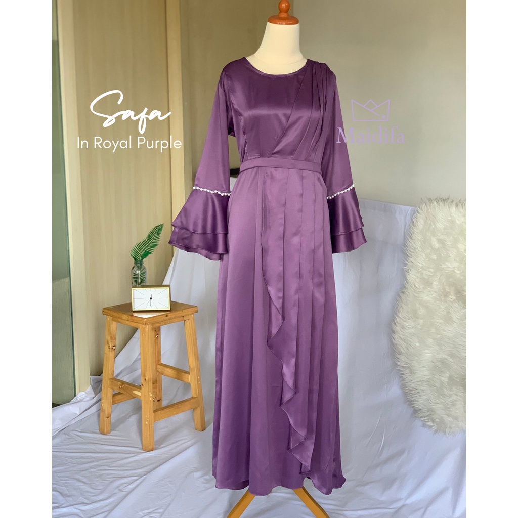 SAFA Dress Bridesmaid Paket Bridesmaid Gamis Kondangan Baju Kondangan Gamis Grosir Dress muslim Dres
