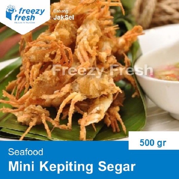 

Freezy Fresh Kepiting Mini Segar