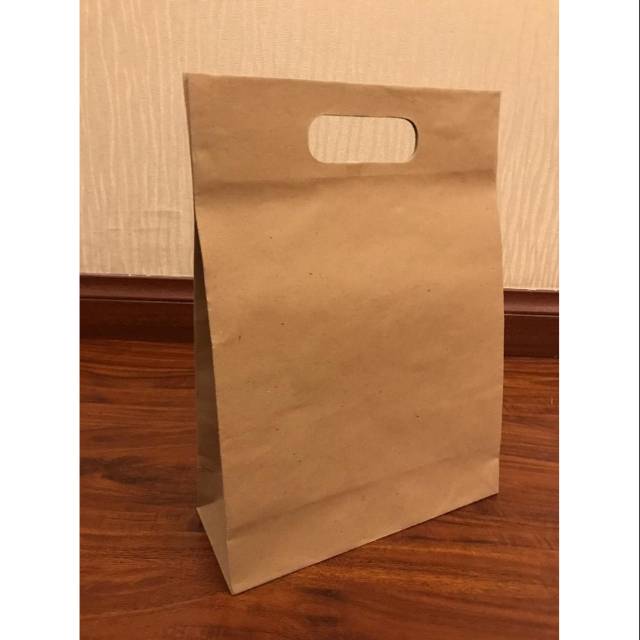 

Paperbag Pembelian min 20pcs/ kelipatan 20pcs Paperbag Pound L 25x10x35 Tas Kertas Goodie Bag Oval Bah Polos