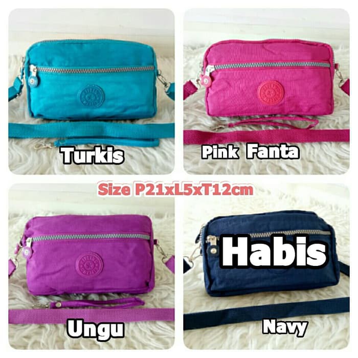 Dompet Kipling/Tas Selempang Kipling 4Slet P21