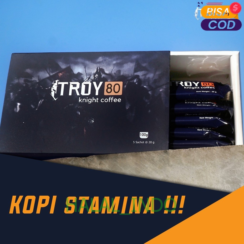 COD Troy 80 Kopi stamina pria dewasa izin Bpom PRODUCT