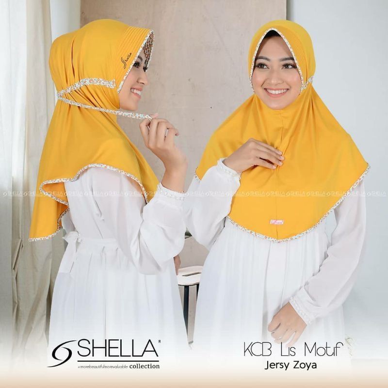 Jilbab Instan Serut Shella Jersey || Jilbab Instan Serut || Jilbab Shella