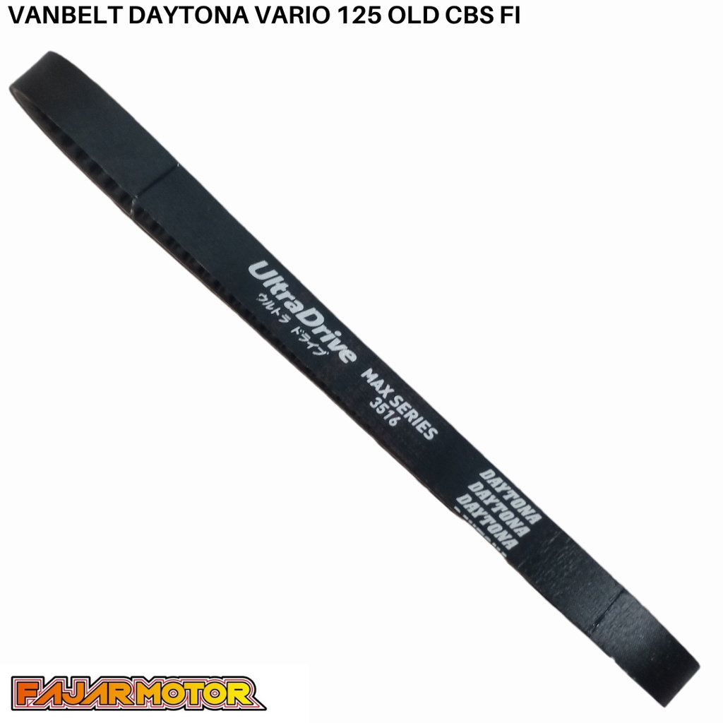 VANBELT V-BELT DAYTONA 4003 RACING ULTRA DRIVE VARIO 125 OLD CBS FI TYPE KZR 4457 PLUS ROLLER