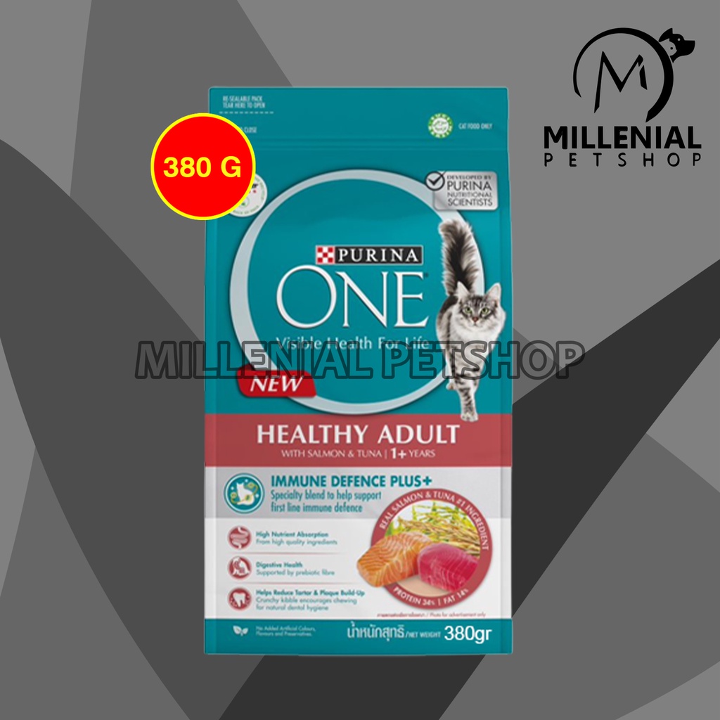 PURINA ONE ADULT (SALMON TUNA) 380GR