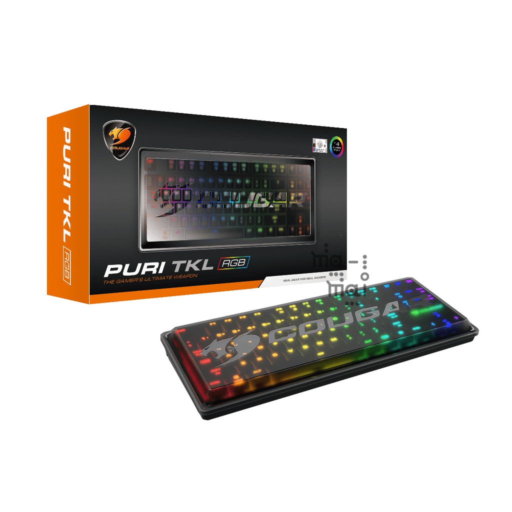 COUGAR GAMING KEYBOARD PURI TKL RGB The Gamer’s RGB Ultimate Weapon