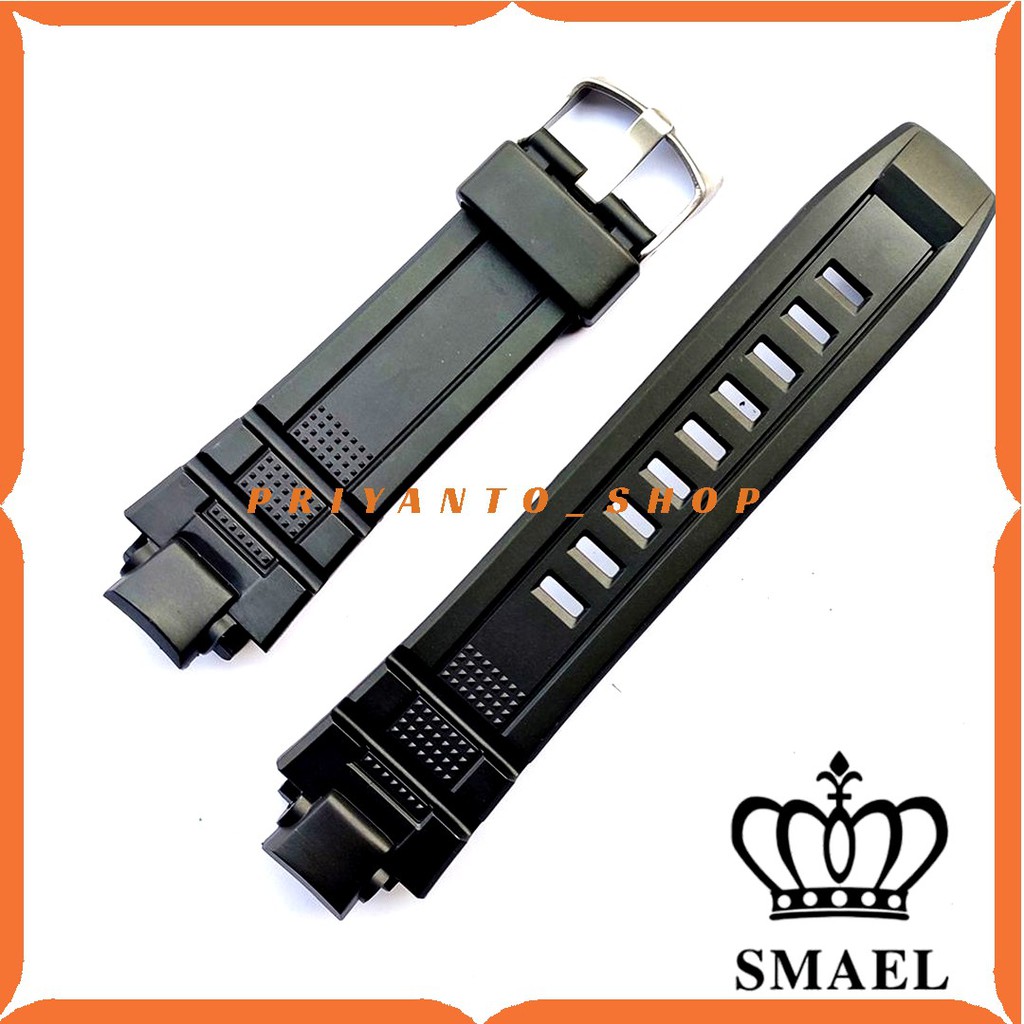 Tali Jam Tangan Smael 1515 SMAEL 1515 Original Oem Strap Rubber