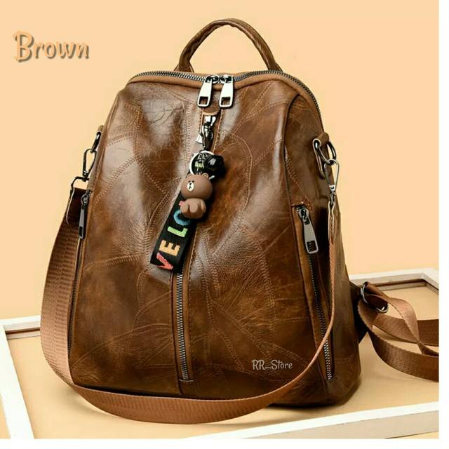 [FREE GANTUNGAN] TAS RANSEL SEDNA WANITA FASHION SEKOLAH ORIGINAL IMPORT MURAH