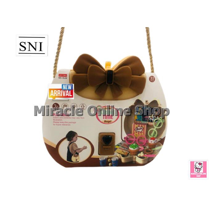 Open DS] MAINAN CAKE ICE CREAM KOPER TAS / MAINAN KUE ULANG TAHUN ES KRIM TAS