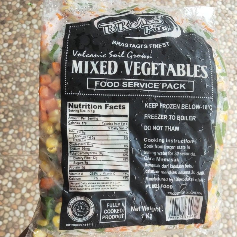 

BRAS PRO BRASTAGI FINEST MIXED VEGETABLES 1KG