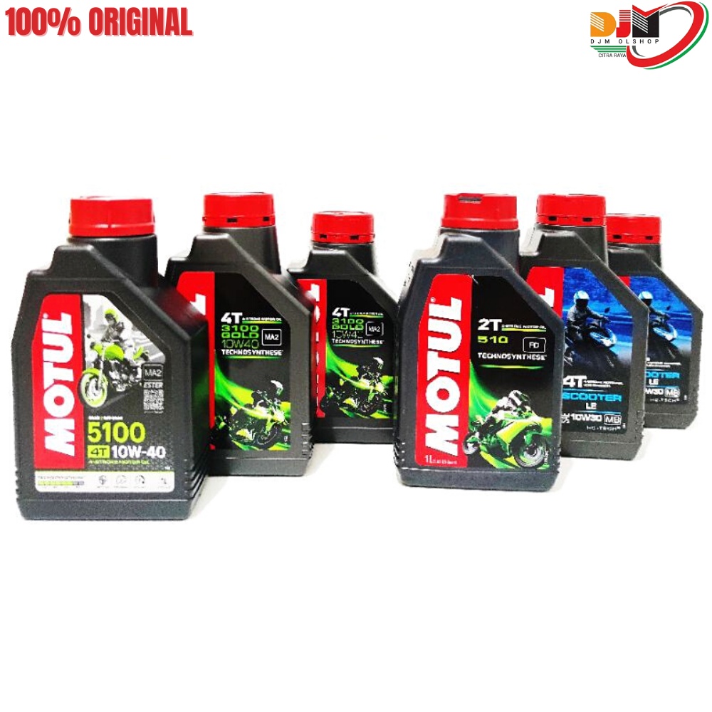 MOTUL Oil Sepeda Motor 4T - 2T - Matik Original 100%