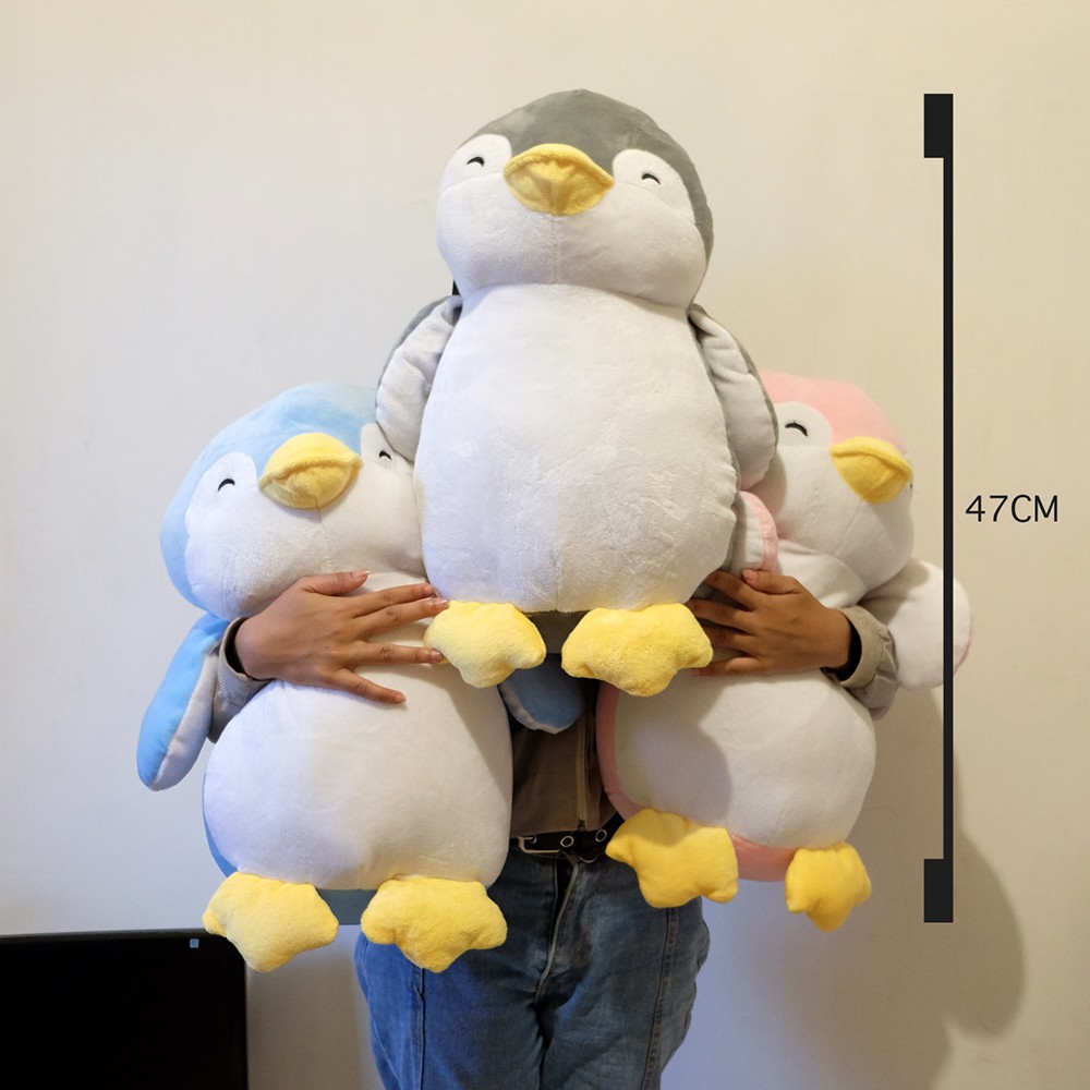 boneka pinguin animal soft Big besar 47cm pingun Lembut