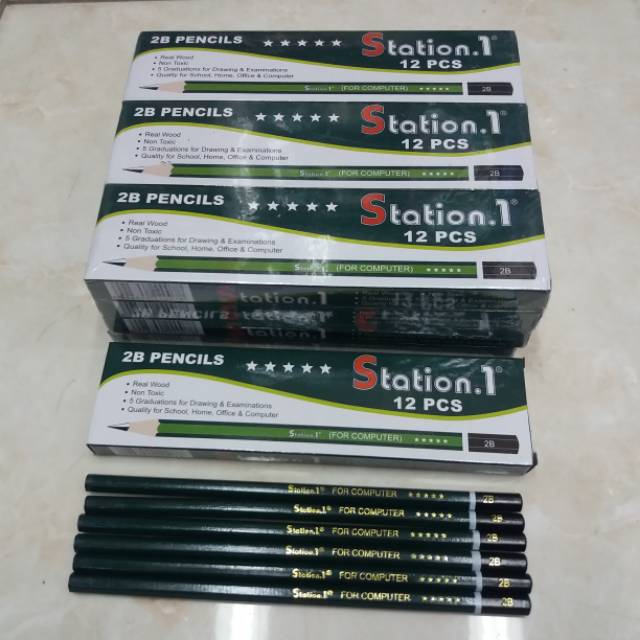 

Pensil 2B Station 1 / Pensil 2B ST One