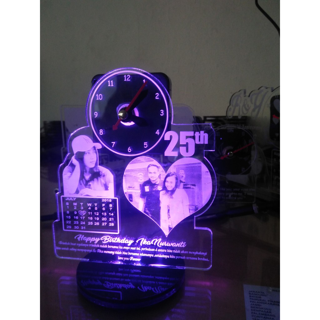 Kado Unik Lampu Foto  Valentine