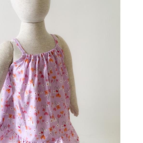 ➴ LITTLE BOOMERS - Kalea Dress 0Y 1Y 2Y 3Y 4Y 5Y - Rok Anak ❇