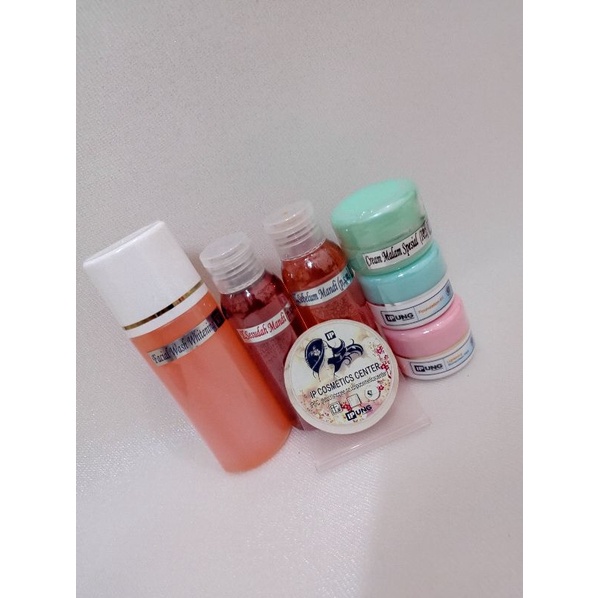 PAKET NORMAL SUPER WHITENING SPESIAL PLUS SABUN ORANYE IP SKINCARE IPUNG ORIGINAL IPCOSMETICSCENTER.