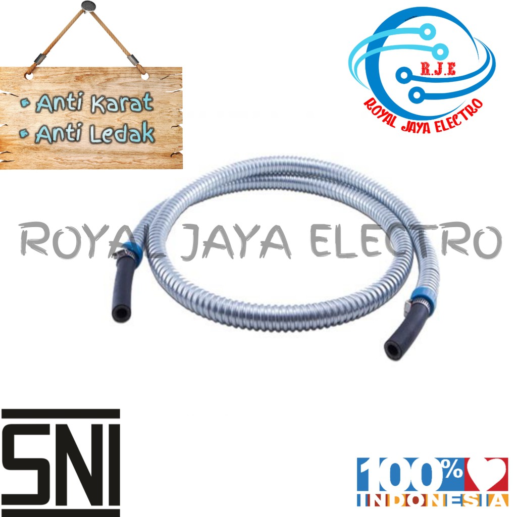 SELANG KOMPOR GAS LPG ELPIJI ANTI LEDAK DAN KARAT AMAN TAHAN LAMA KUAT BAGUS TERMURAH