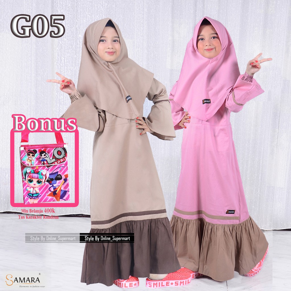 Cuci Gudang Gamis Anak Samara 2 3 4 5 6 7 8 9 10 11 12 13th