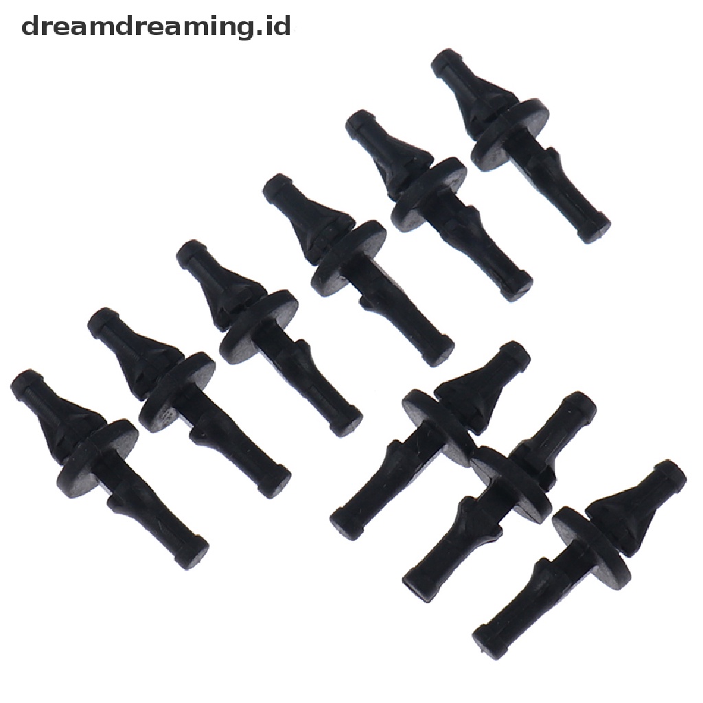 (dreamdreaming.id) 32pcs Sekrup Pin Rivet Bahan Karet Anti Getaran Untuk Case PC