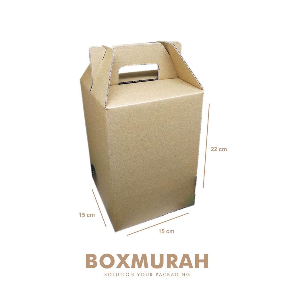 

Kardus/Box Jinjing 500 gram isi 3 - uk. 15 x 15 x 22 cm - jinjingkuker/jinjinglebaran/jinjingparcel