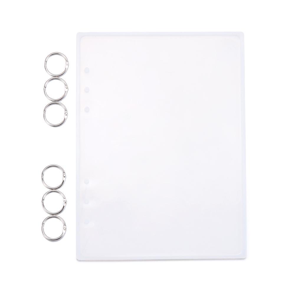 Solighter Notebook Cover Resin Cetakan Transparan DIY Kerajinan Kristal Casting Mold