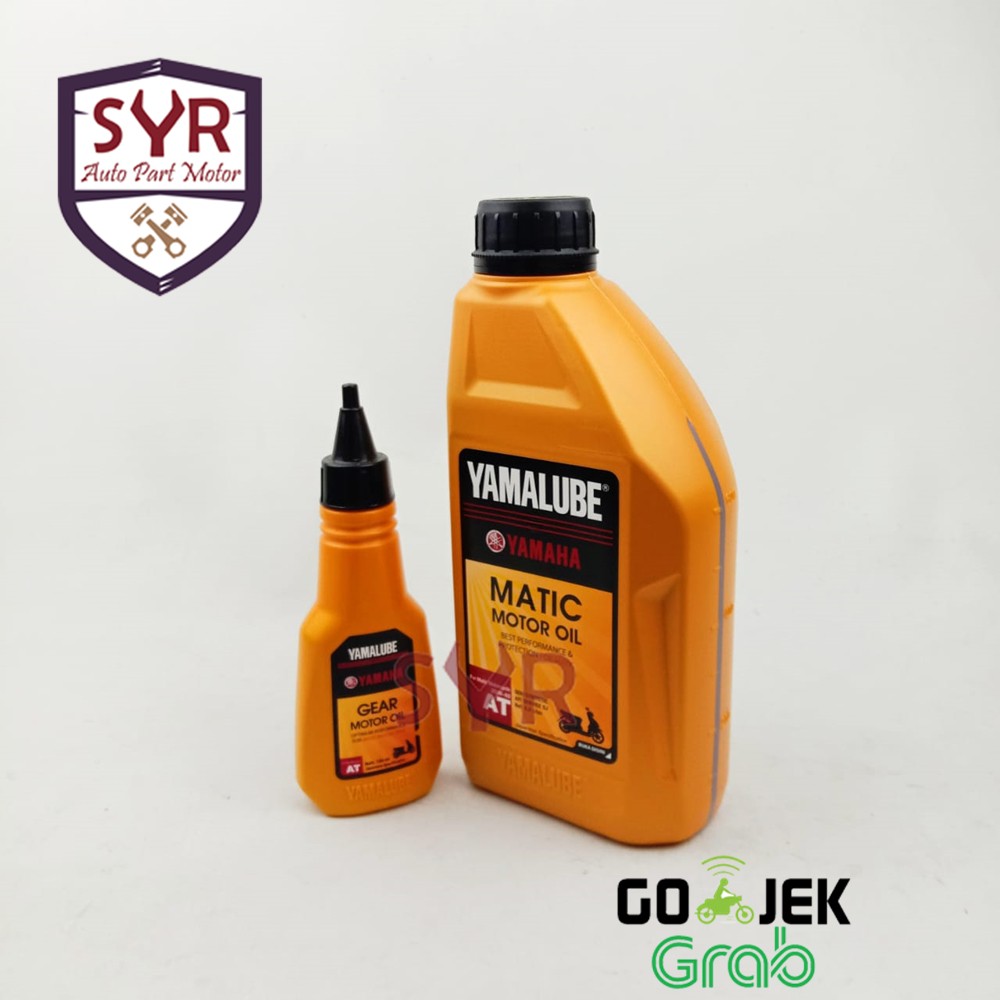 Paket oli Yamalube Matic 800ml &amp; Gear 100ml Paket Spesial Yamalube Matic 0.8L