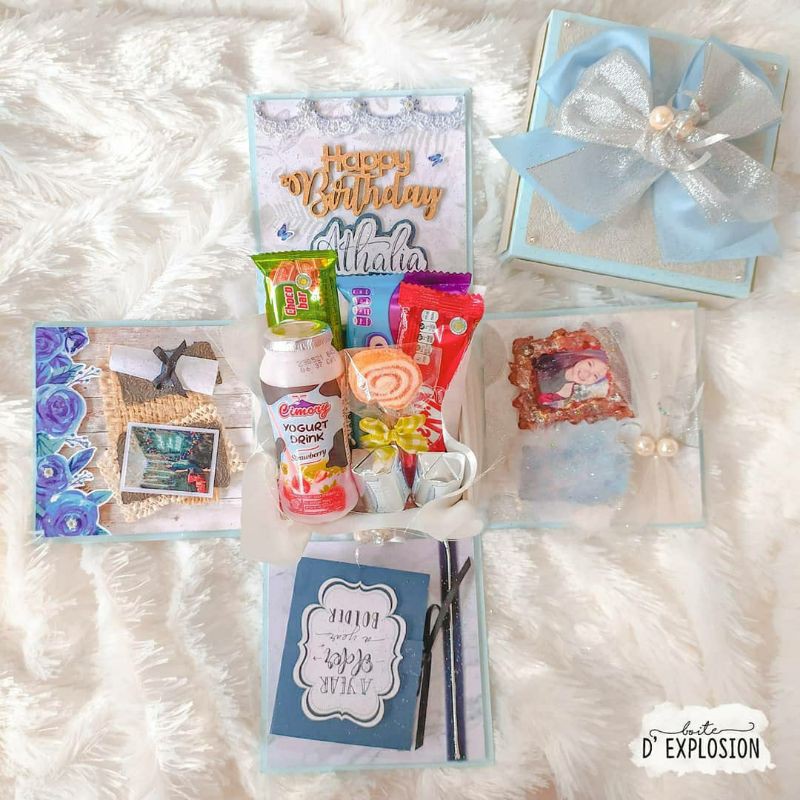 Exploding/ Explosion Box || Snack Box| Kado Ultah| Kado Anniv | Kado Valentine [boitedexplosion]