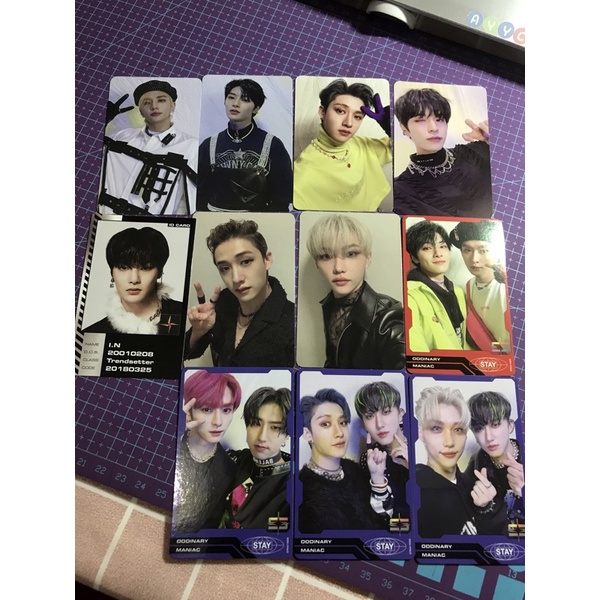 PC PHOTOCARD ODDINARY bangchan seungmin unit chrisbin