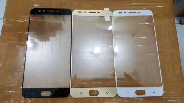 TEMPERED GLASS FULL SCREEN GUARD ALL TIPE IP SAMSUNG ASUS LENOVO OPPO VIVO ADVAN DLL