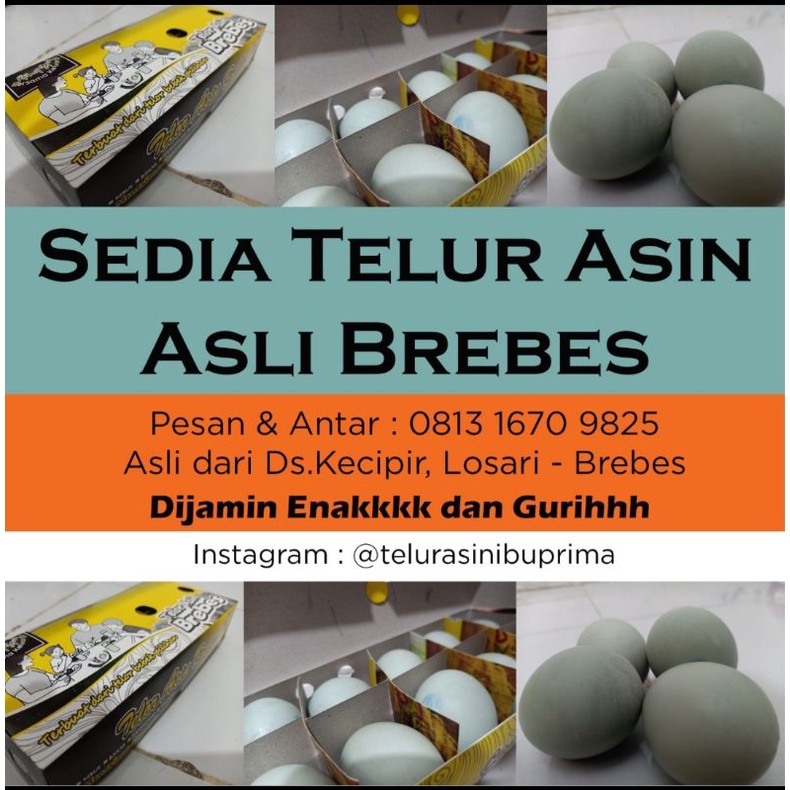 

TELURASIN / ASLI/ BREBES