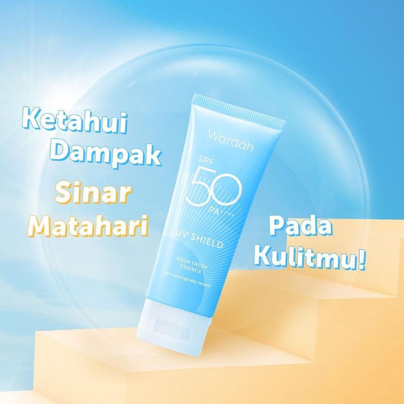 WARDAH UV SHIELD SPF 50 PA+++ AQUA FRESH ESSENCE