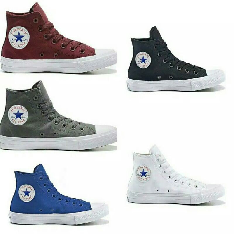 (GRADE ORIGINAL) Sepatu Converse Tinggi Wanita Pria/ Sepatu Sekolah