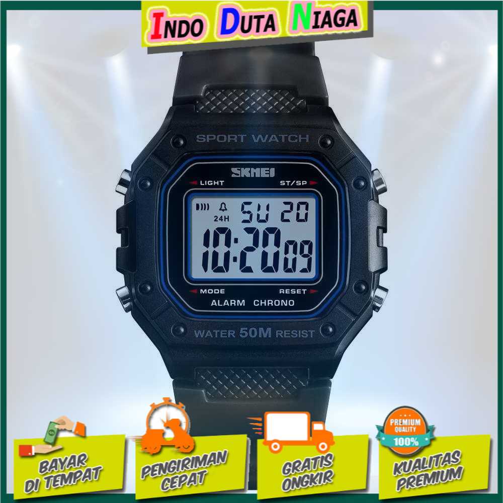 IDN - SKMEI Jam Tangan Digital Pria - 1496