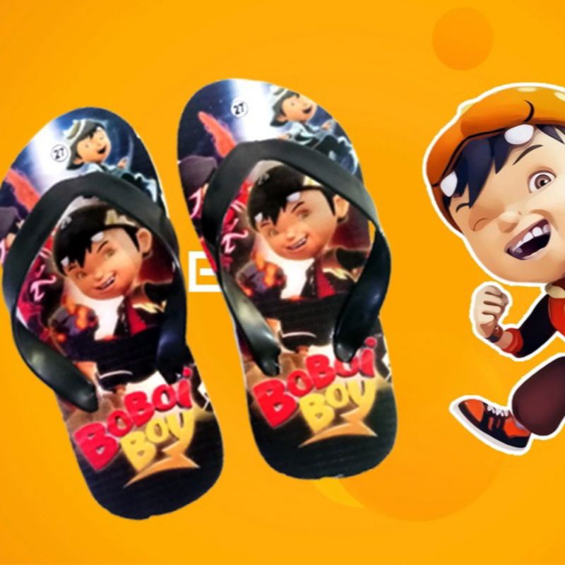 Sandal Anak Laki Laki Animasi Boboiboy