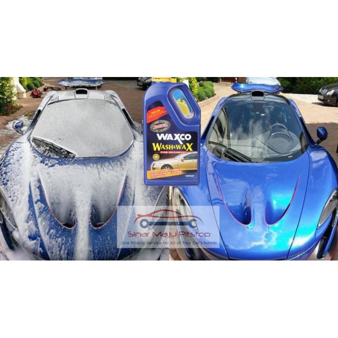 Produk Car Wash Shampoo / Sabun Cuci Mobil Kilap Bersih Wangi Anti Uv - Waxco Promo