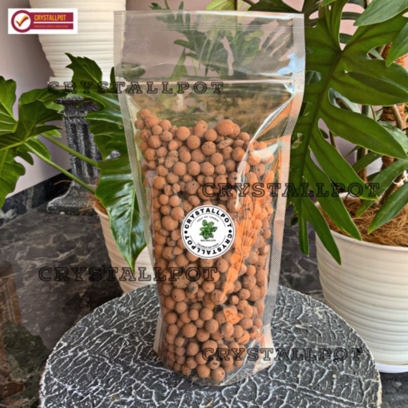 Hydroton media tanam hidroponik hidroton jerman 500gr - untuk tanaman hias